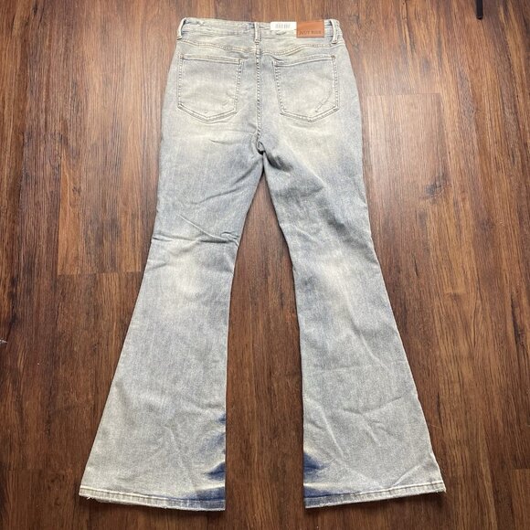 Judy Blue Women Jeans 11/30 Blue High Waisted Flare Denim JB88855 DK Boho - Picture 2 of 13